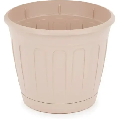 Горшок цв. Дионис 1,6л (бежевый) (комплект 32 шт)