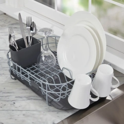 KitchenAid Сушилка для посуды 44,6x32x16 см низкопрофильная серая