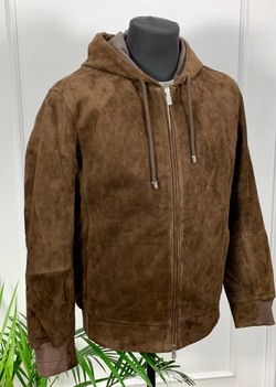 Замшевая куртка Brunello Cucinelli