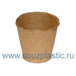 Торфяной горшочек 60*60 круглый (комплект 400 шт)