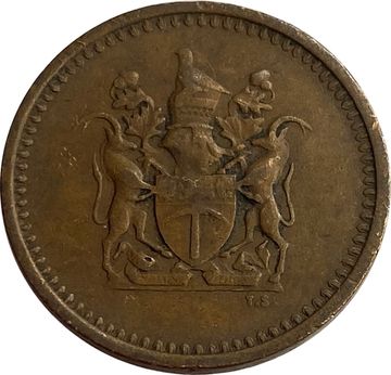 1 цент 1970-1977 Родезия