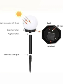 Уличный светильник, LED, Без цоколя, количество ламп:4шт