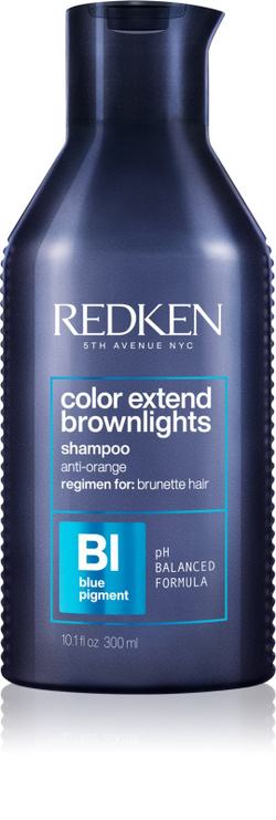 Redken Color Extend Brownlights - оттеночный шампунь шампунь нейтрализующий рыжие оттенки /   300  ml  / GTIN 3474636977055