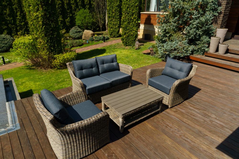 Кресло из искусственного ротанга ВЕНЕЦИЯ (цвет: коричневый)