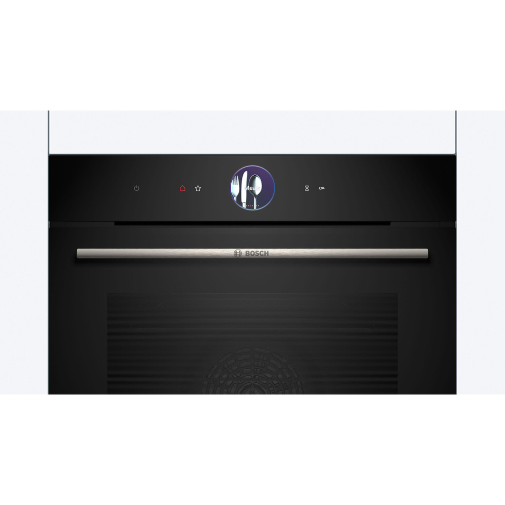 Встраиваемый духовой шкаф BOSCH HBG7764B1, черный