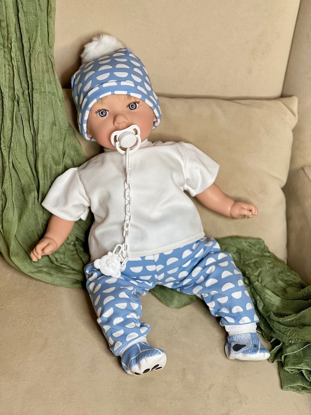 Кукла Marina and Pau 45 cм TEO мягконабивная (M850)