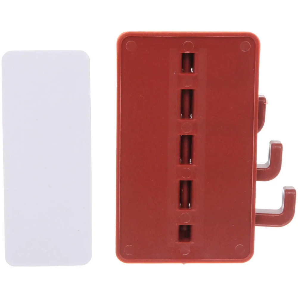 Крючок настенный многофункциональный на липкой основе «ИДЕЯДОМА», цвет марсала, нагрузка 3кг/9*5,5см (пакет с подвесом)