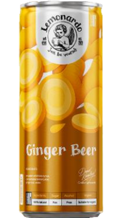 Напиток б/а Имбирный Lemonardo ж/б 330мл