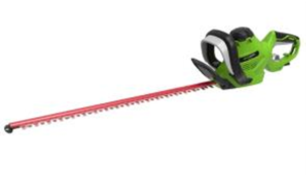 Кусторез электрический Greenworks Арт. 2201407 Deluxe, 700 Вт, 68 см