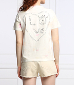 футболка altea Desigual - кремовый(22SWTKAV)