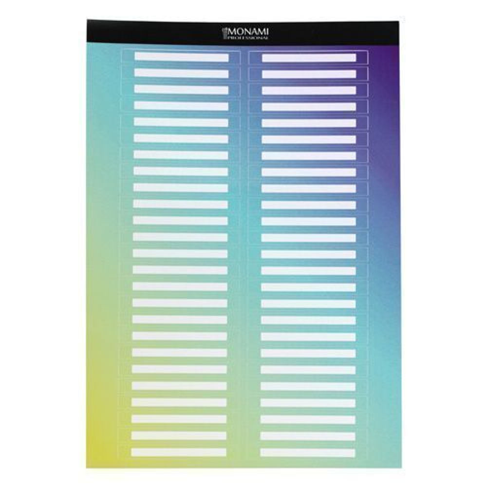 Monami Наклейки на типсы Градиент 50шт