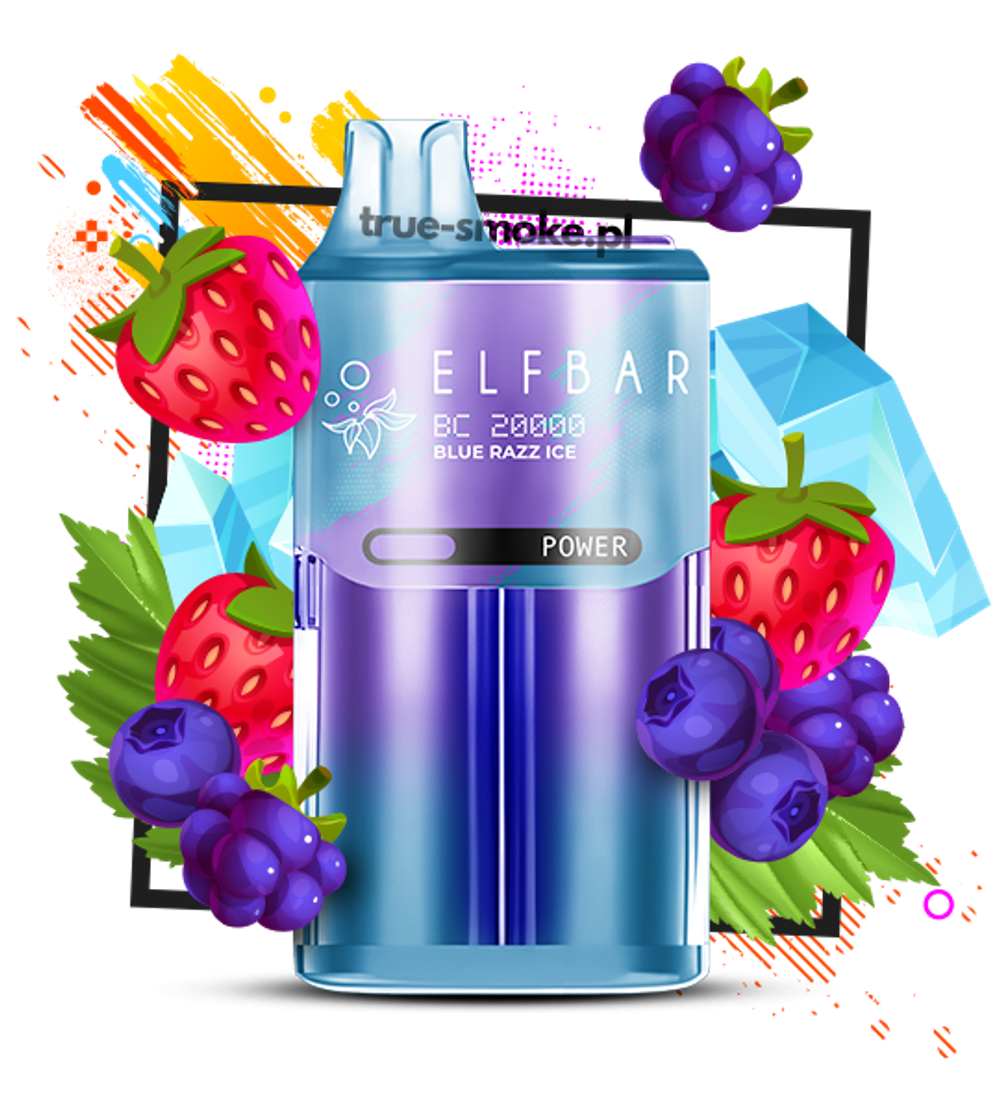 ELFBAR BC20000 - Blue Razz Ice