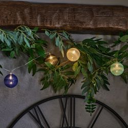 ULD-S0135-010-STB-2AA WARM WHITE IP20 TANGLES-2 Гирлянда светодиодная Клубки-2. на батарейках 2AA не в-к. 1.35м. 10 светодиодов. Теплый белый свет. Провод прозрачный. TM Uniel