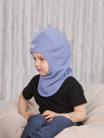 Шлем весенний/осенний вязаный (Деним) ОРЕО*