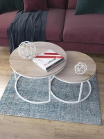 Комплект журнальных столов Акцент - БД - МДФ в ПВХ