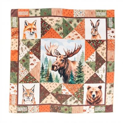 Шейный платок «Пэчворк», 70×70 см