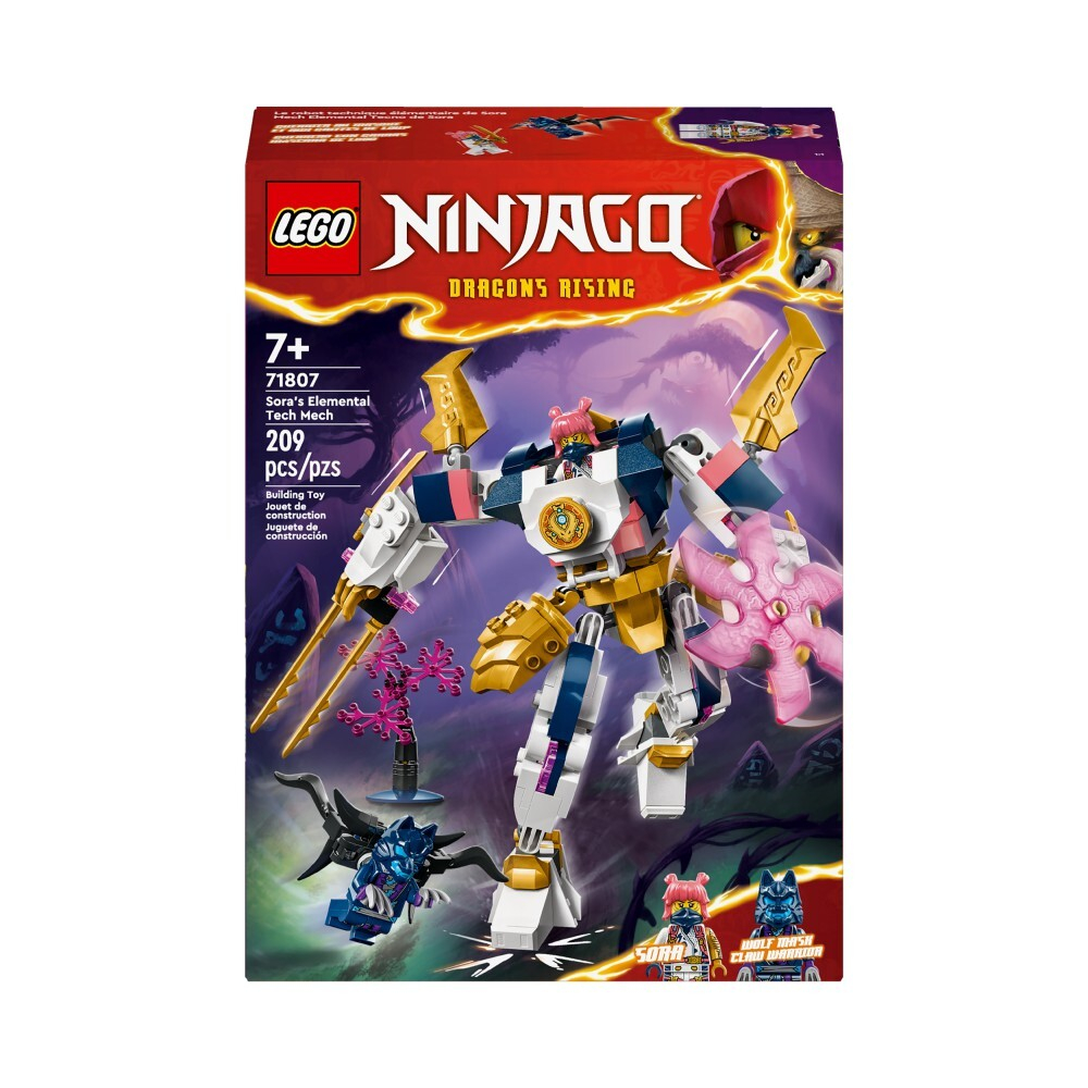 LEGO Ninjago — Элементальный мех технологии Соры 71807 / артикул   71807  / GTIN 5702017583839