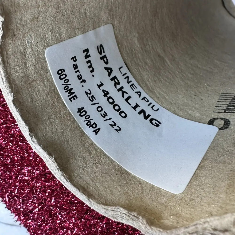 SPARKLING - Lineapiu; 60% люрекс, 40% п/а; 1400м/100гр; col. A5634, цвет: бордо; S302