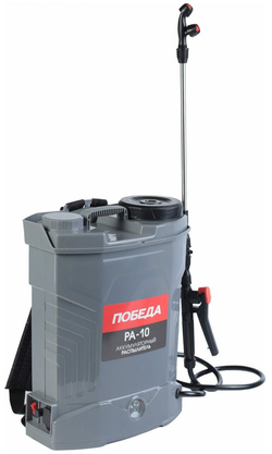 Аккумуляторный опрыскиватель Победа РА-10, 10 л