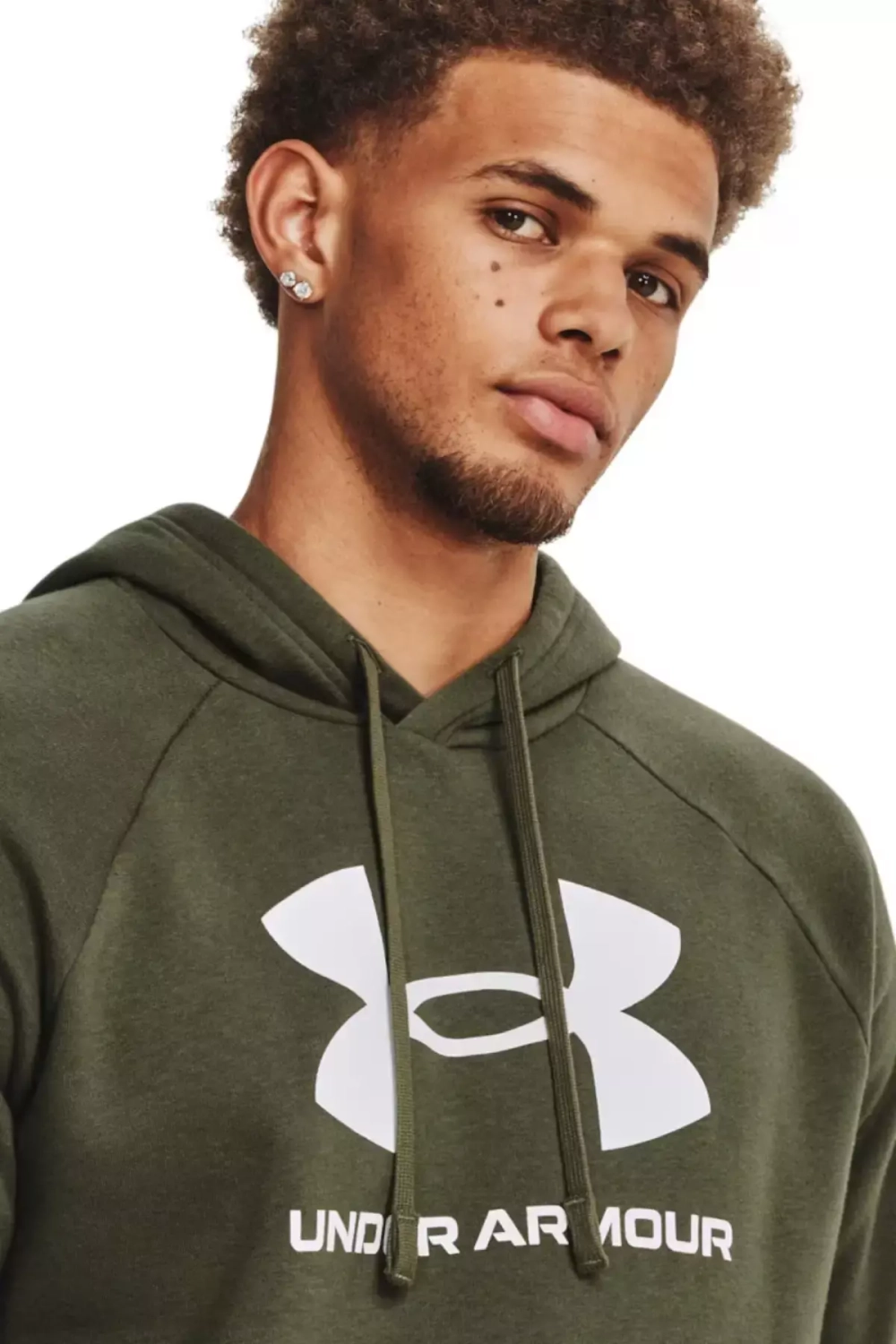 Кофта Under Armour Rival Fleece Logo - зеленый