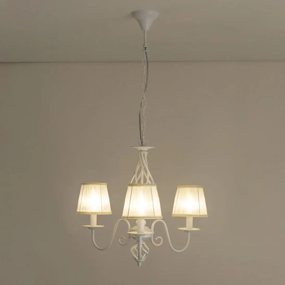 Citilux Ровена CL427130 Люстра с абажурами Белая