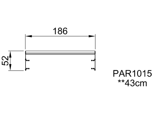 Спинка «Румба», 180 см