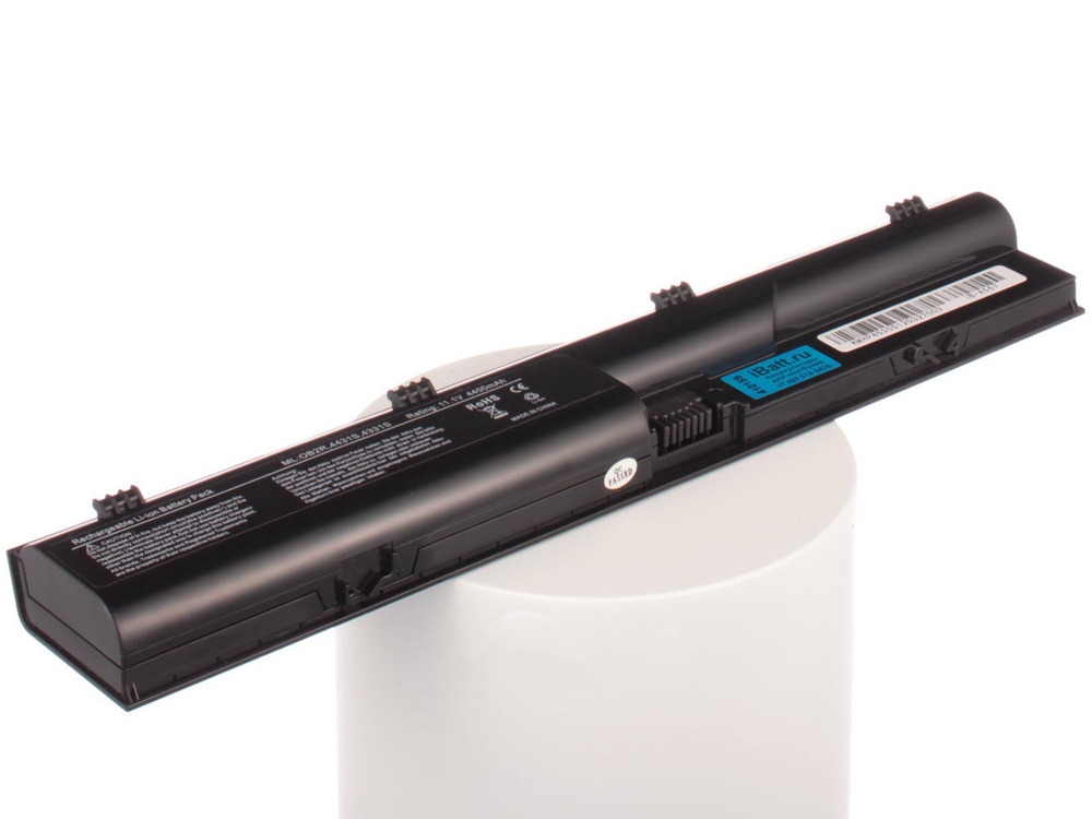 Аккумулятор iBatt 4400mAh, для HP- ProBook 4530s B0W70ES 4540s (H4R27ES) H4R27ES 4431s 4545s (B6M15EA) (C1N27EA) B6M15EA C1N27EA