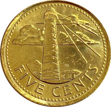 5 центов 2018 Барбадос