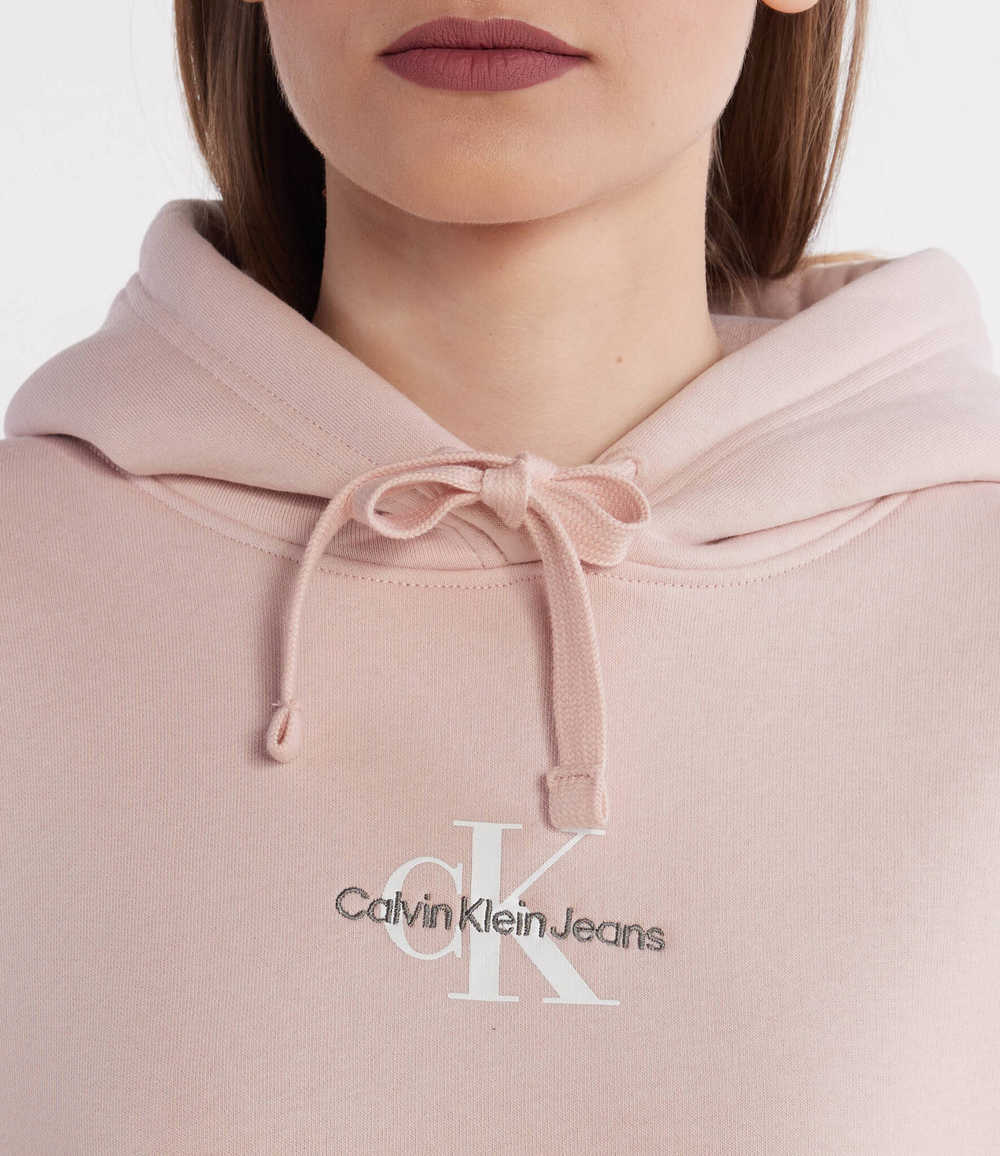 Худи Monogramem CALVIN KLEIN JEANS - пудро-розовый(J20J223275)