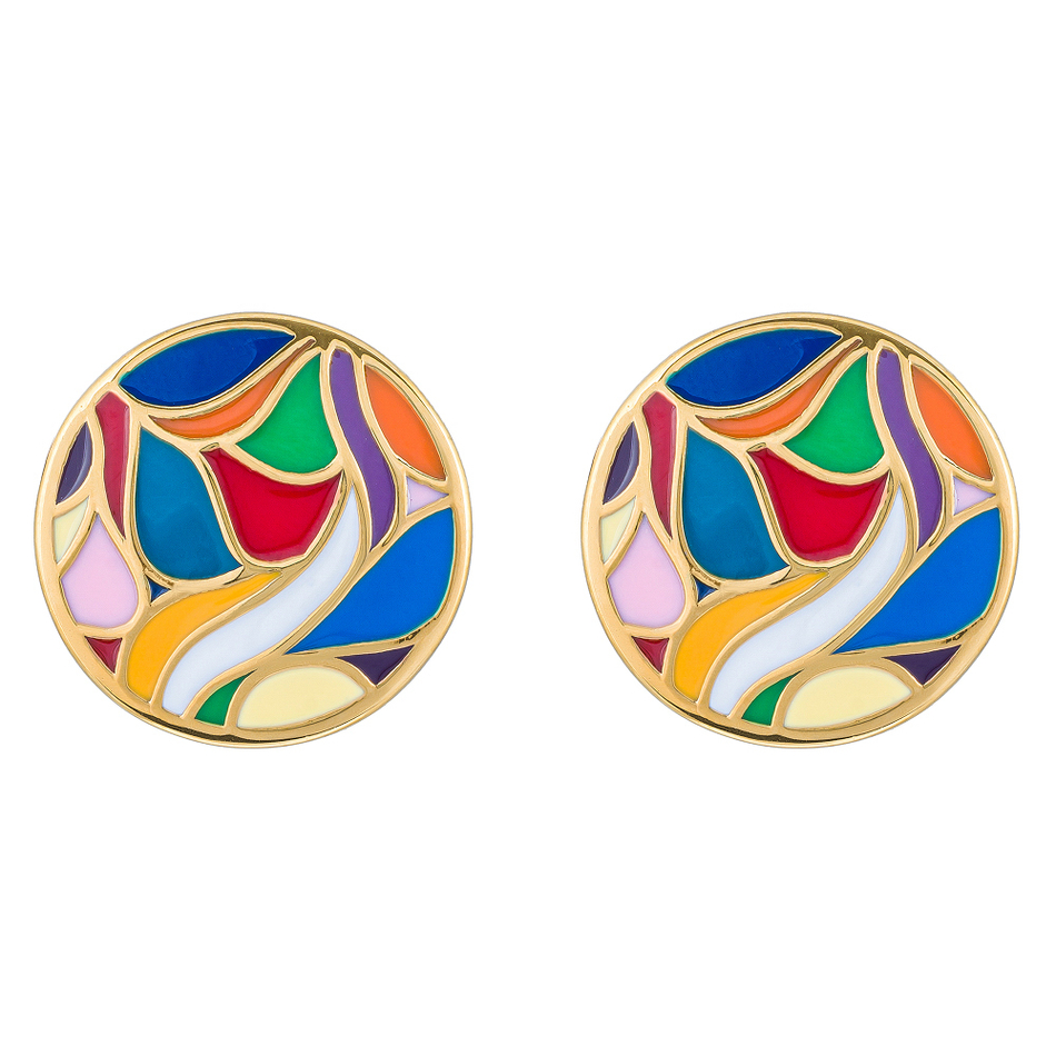 Серьги пусеты Fiore Luna AE13601-15