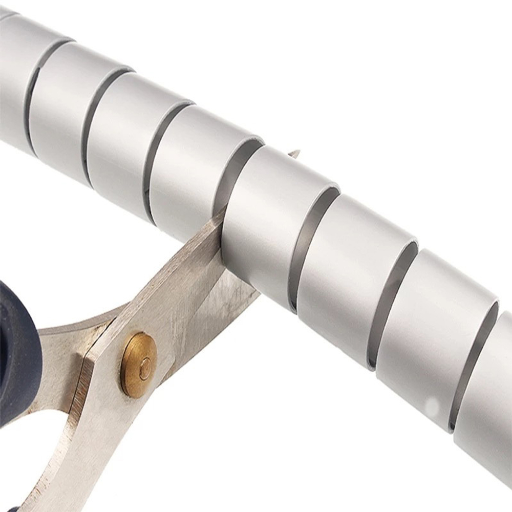 Пластиковый спиральный рукав Ripo для кабеля диаметр15 мм (2 м) и инструмент ST-15