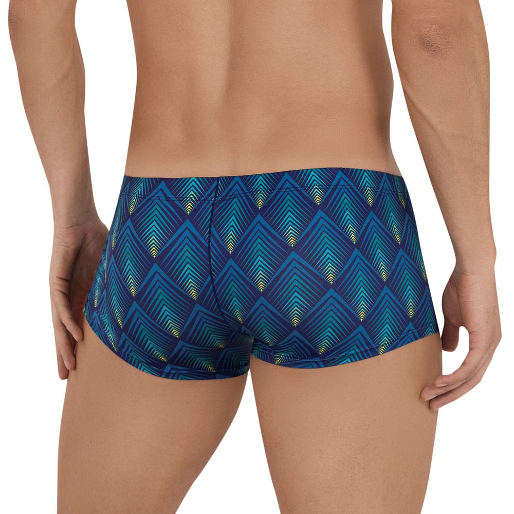 Мужские трусы хипсы темно-синие с принтом Clever MAGICAL LATIN BOXER 113608
