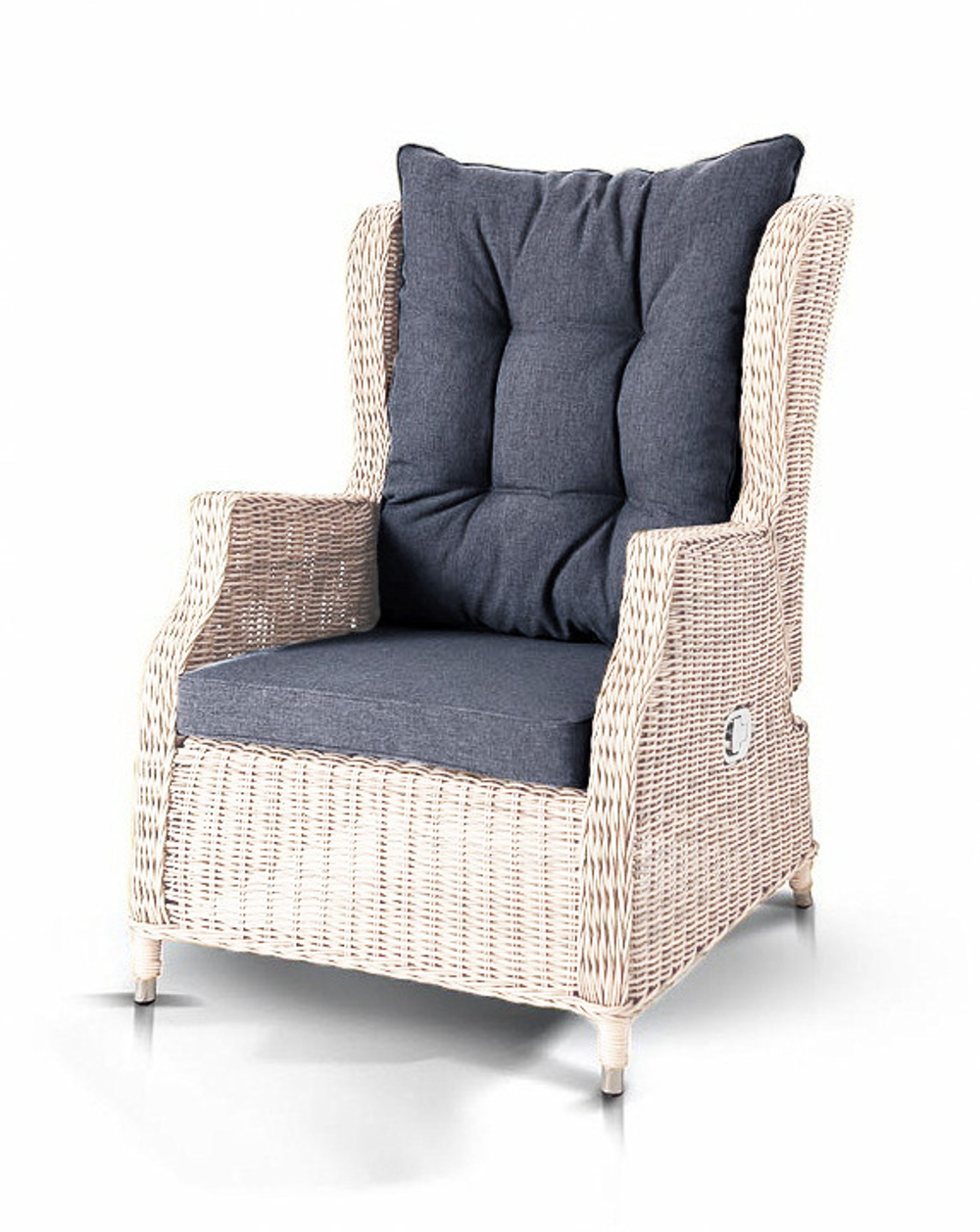 4SIS "Форио" кресло раскладное плетеное, цвет бежевый