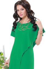 Платье нарядное зеленого цвета DStrend (Акция)