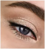 Жидкие тени для век LuxVisage METAL HYPE Liquid Eyeshadow - 1 Искристое шампанское