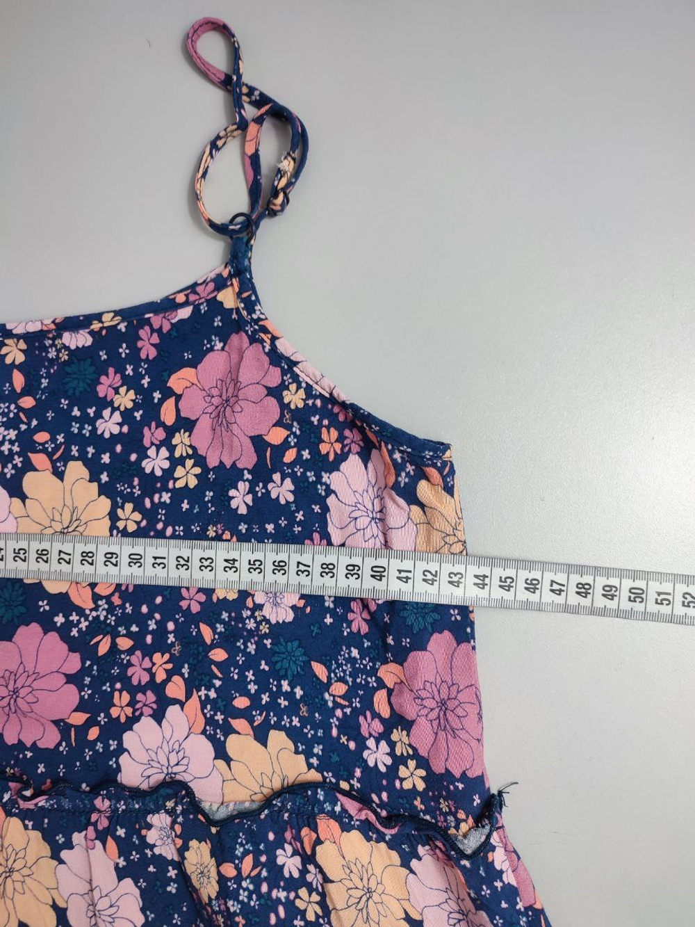 Сарафан с цветочным принтом 46-48 размер