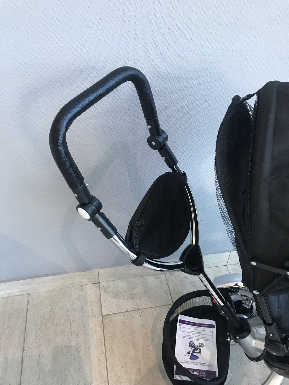 Детский трехколесный велосипед (2024) Farfello PL-09 (Черный/black)