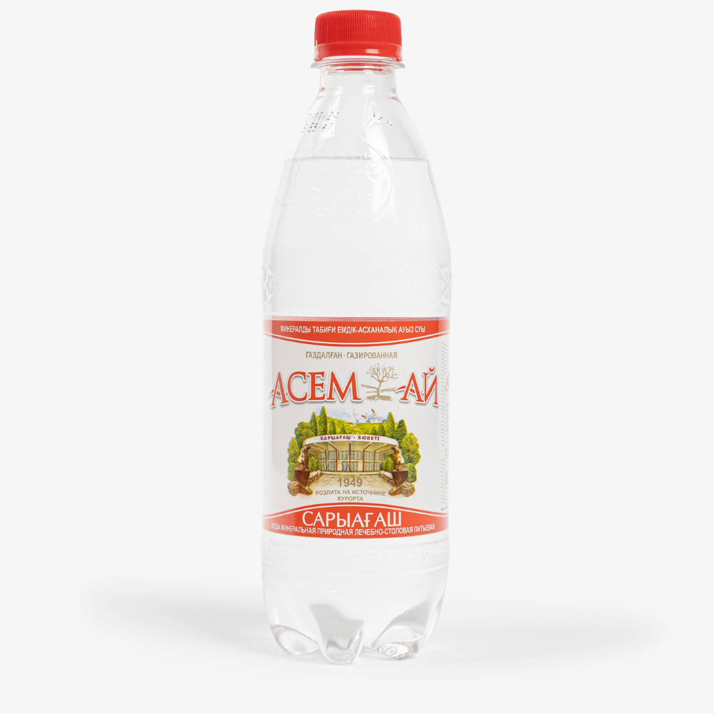 Минеральная вода Асем Ай газированная 0,5 л