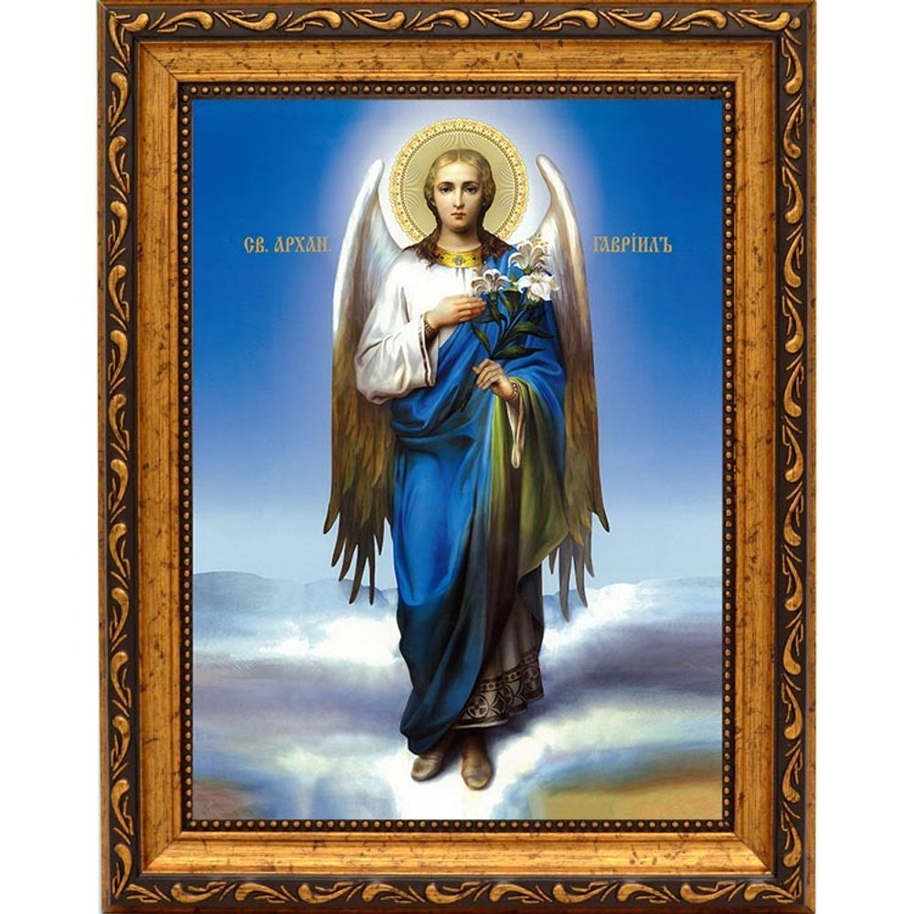 Гавриил Архангел. Икона на холсте.