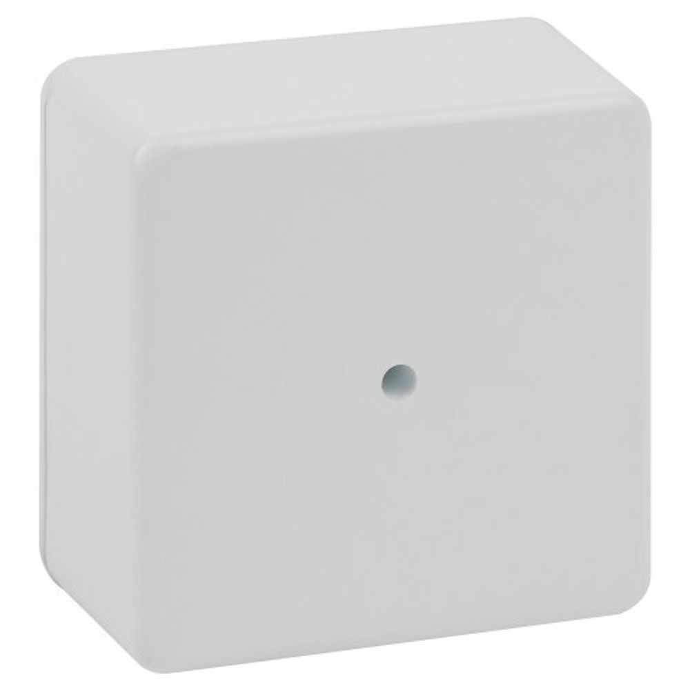 Распаячная коробка ЭРА BS-W-100-100-50 для кабель-канала белая 100х100х50мм IP40 | Коробки распаячные
