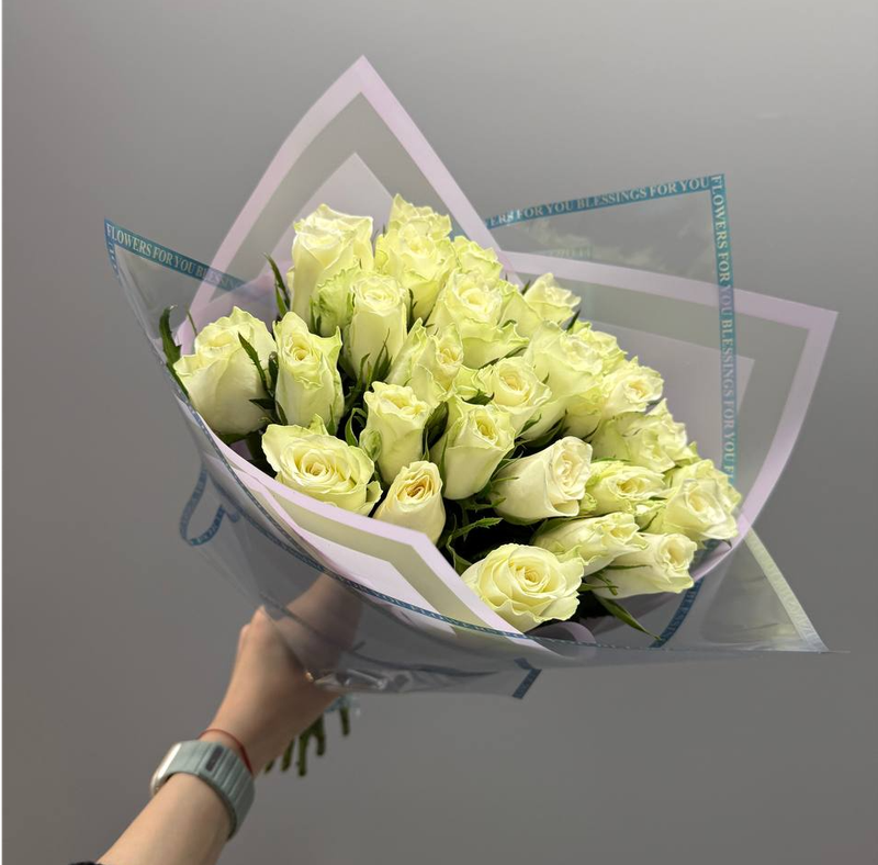 Букет из роз 40 см "Атена" (29 шт)