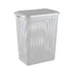 КОРЗИНА ДЛЯ БЕЛЬЯ 30Л, 370Х260Х465 ММ (Светло-серый)