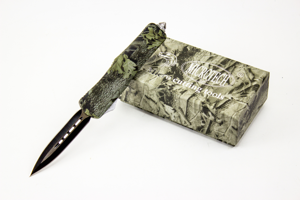 Нож Microtech Combat Troodon (камуфляж) двухсторонний реплика