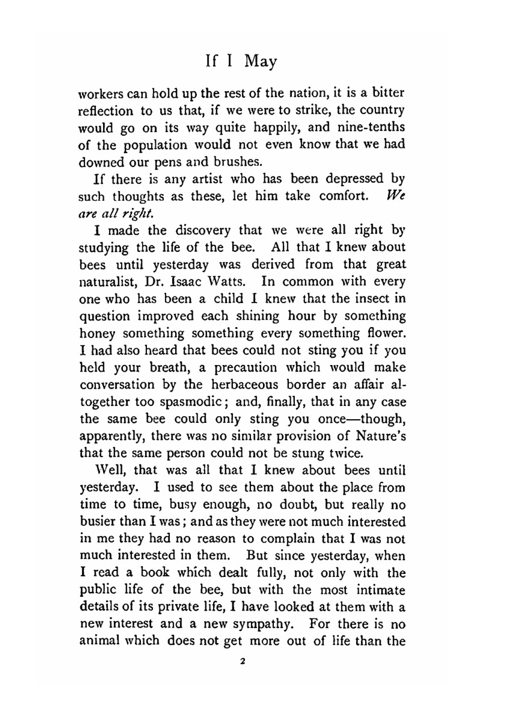 If I May | Alan Alexander Milne