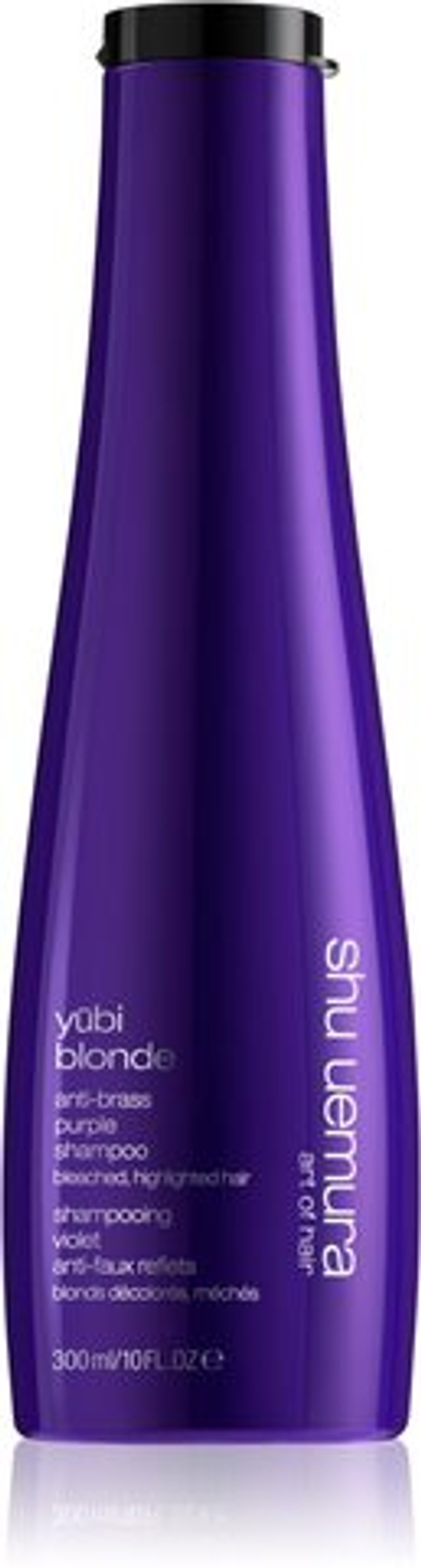 Shu Uemura Yūbi Blonde - фиолетовый шампунь, нейтрализующий желтоватый оттенок /   300  ml  / GTIN 3474636956104