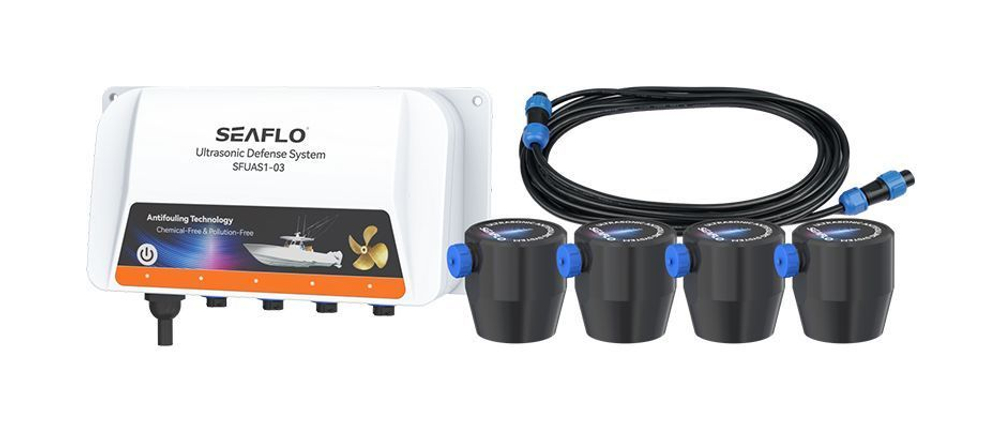 Ультразвуковая противообрастающая система (4 датчика) 12 В, SeaFlo