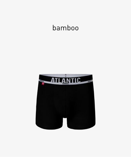 Трусы мужские боксеры, Atlantic MH-1187 черные