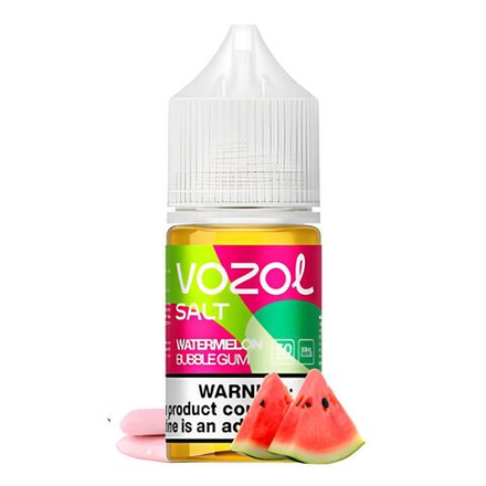 VOZOL SALT - Watermelon Bubble Gum (5% nic, 30ml)