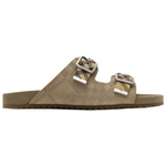 Burberry Urchin Slide Slippers Men"s Beige