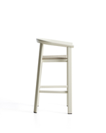 Уличный барный стул Erice из алюминия и веревки цвета экрю, 75 см